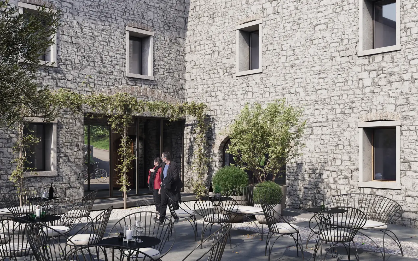 Terrazza ristorante Borgo Taurino